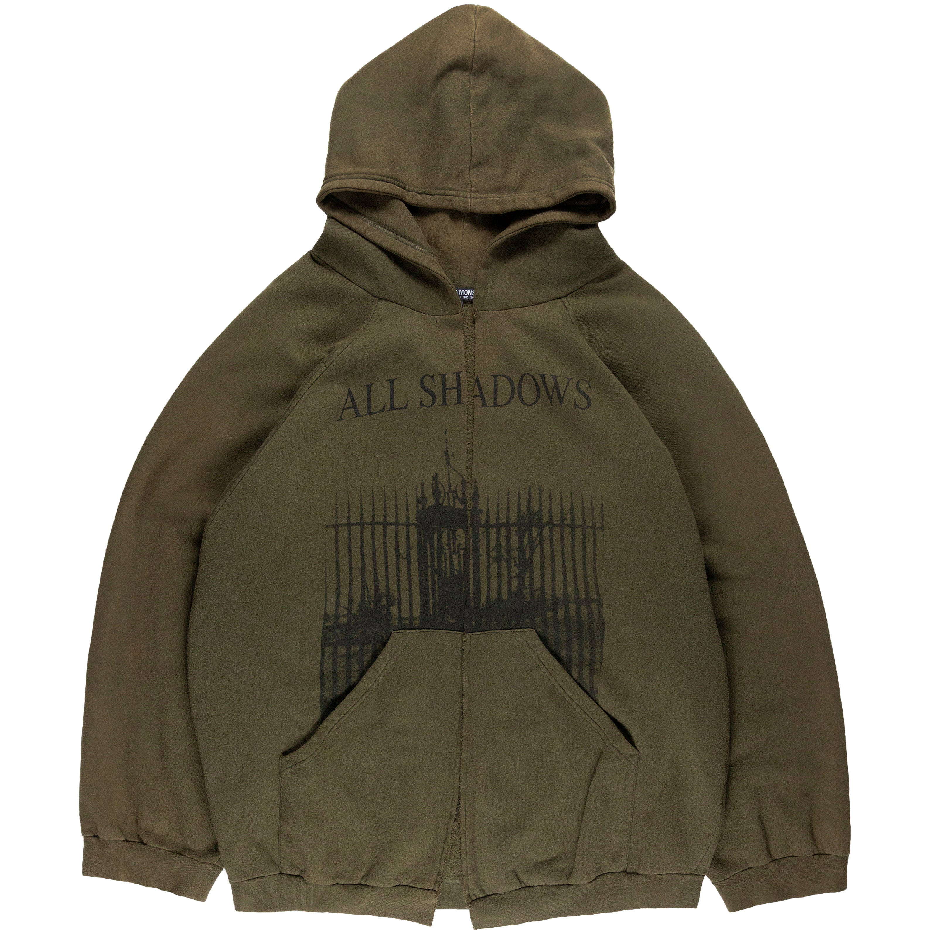 RAF SIMONS 2005AW ALL SHADOWS パーカー アーカイブ-