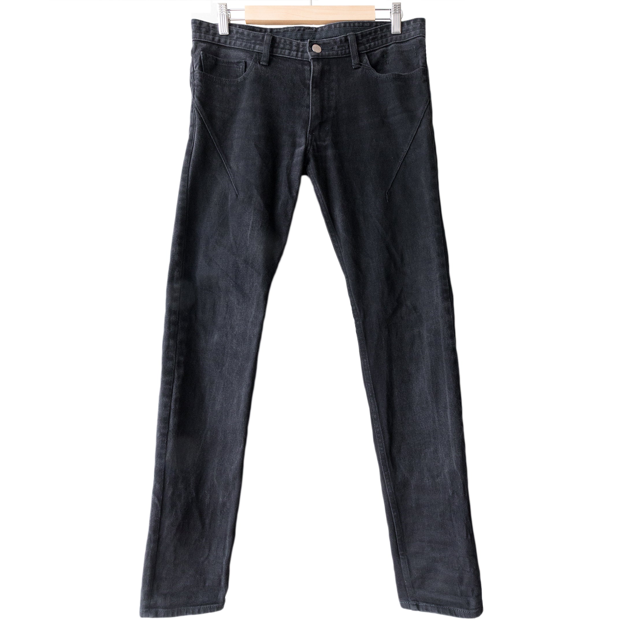 Number (N)ine Black Pain Jeans - SILVER LEAGUE