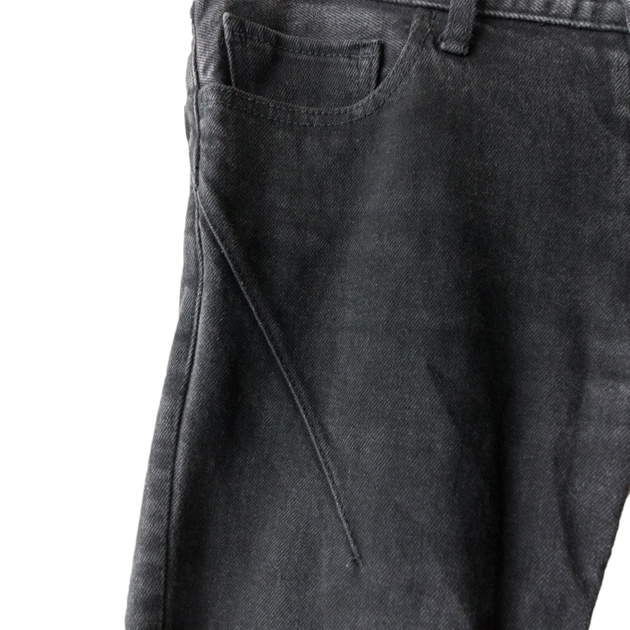 Number (N)ine Black Pain Jeans - SILVER LEAGUE