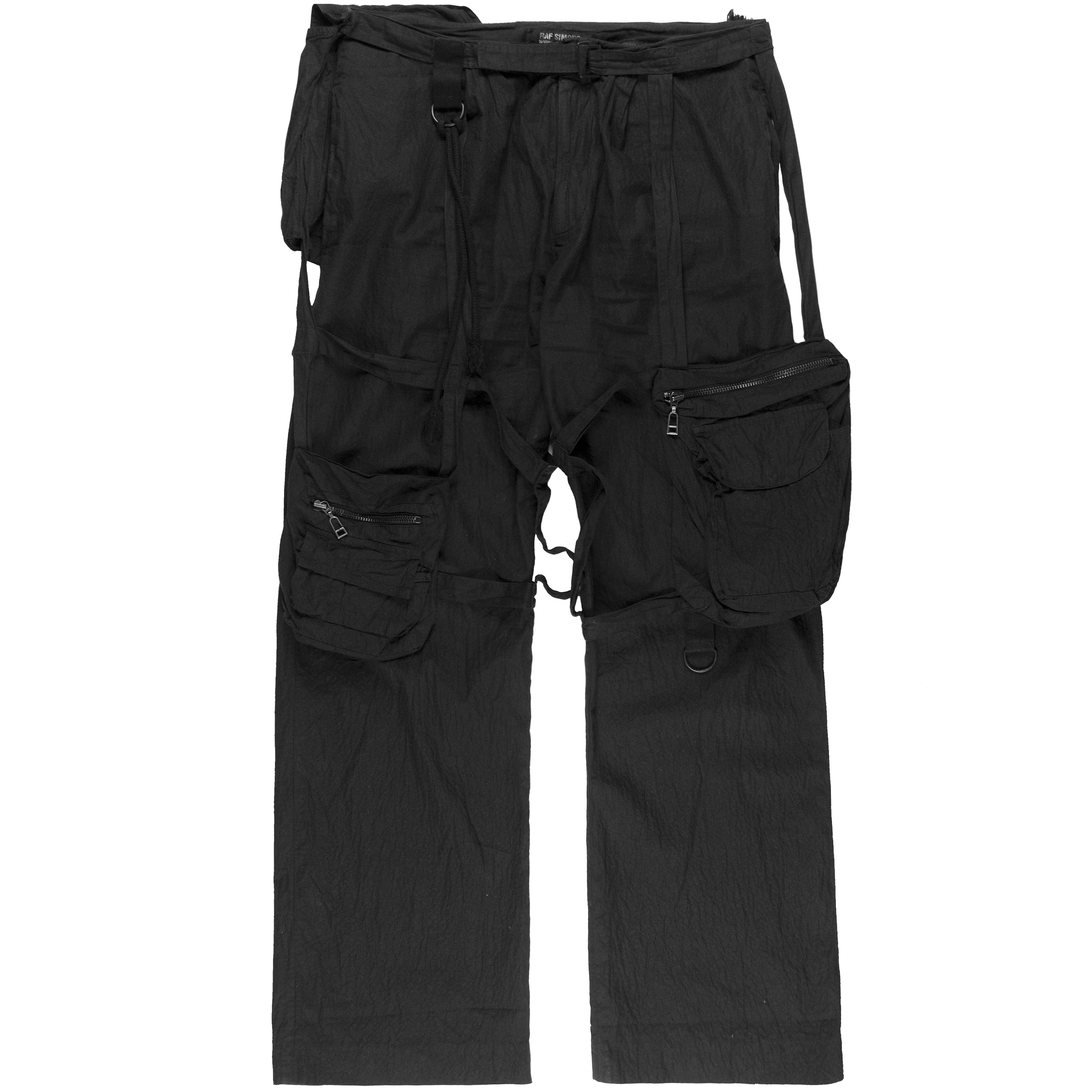 raf simons parachute pants