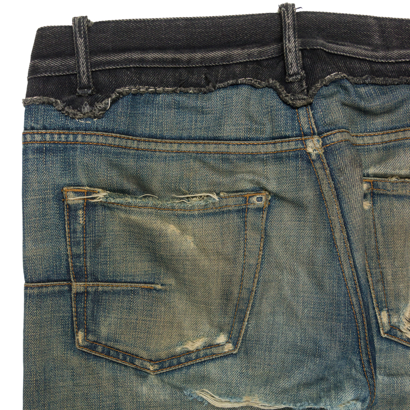 Dior Homme Reverse Cummerbund Jeans - AW06 