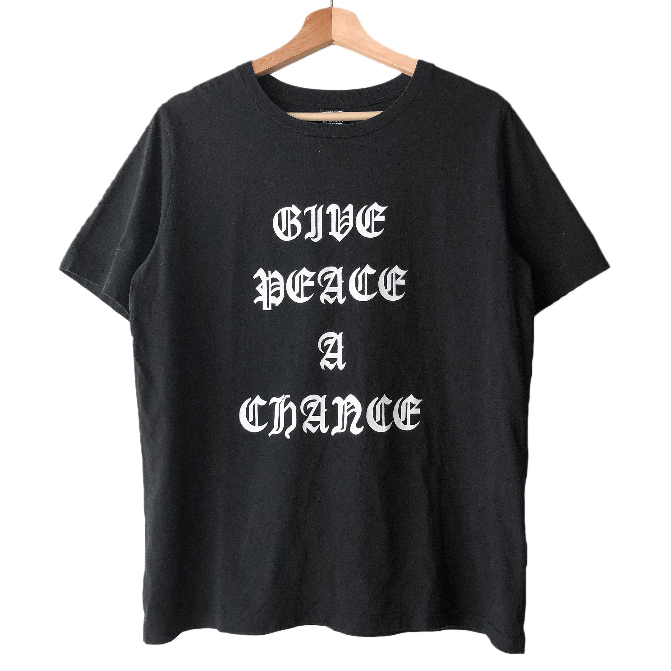 NUMBER (N)INE  Size3 Give Peace A Chance