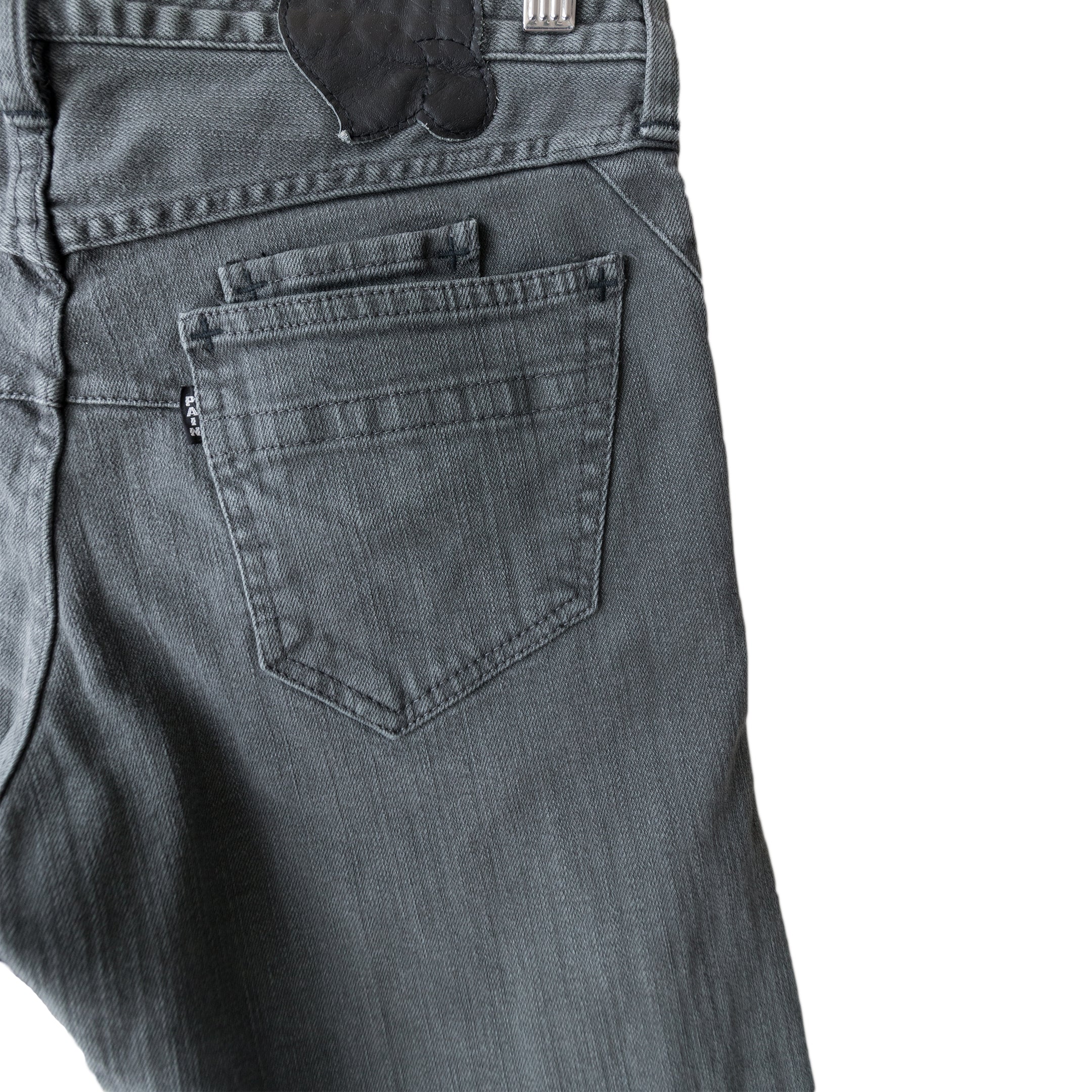 Number (N)ine Grey Pain Jeans - SILVER LEAGUE