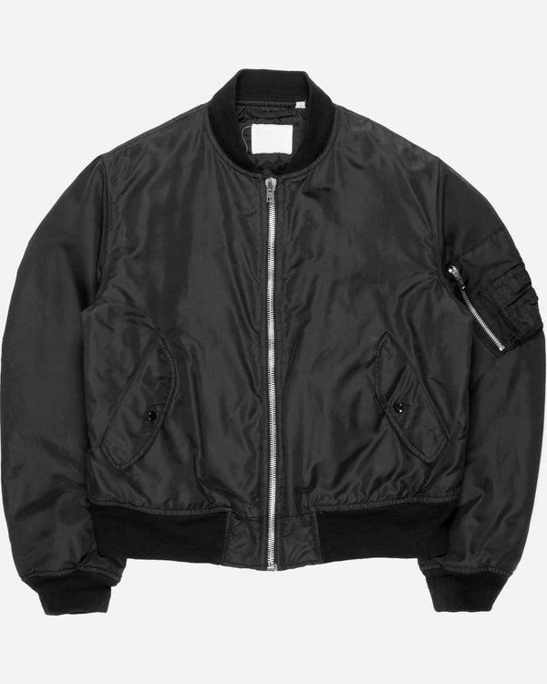 Helmut Lang Nylon Bomber Jacket - AW98 - SILVER LEAGUE