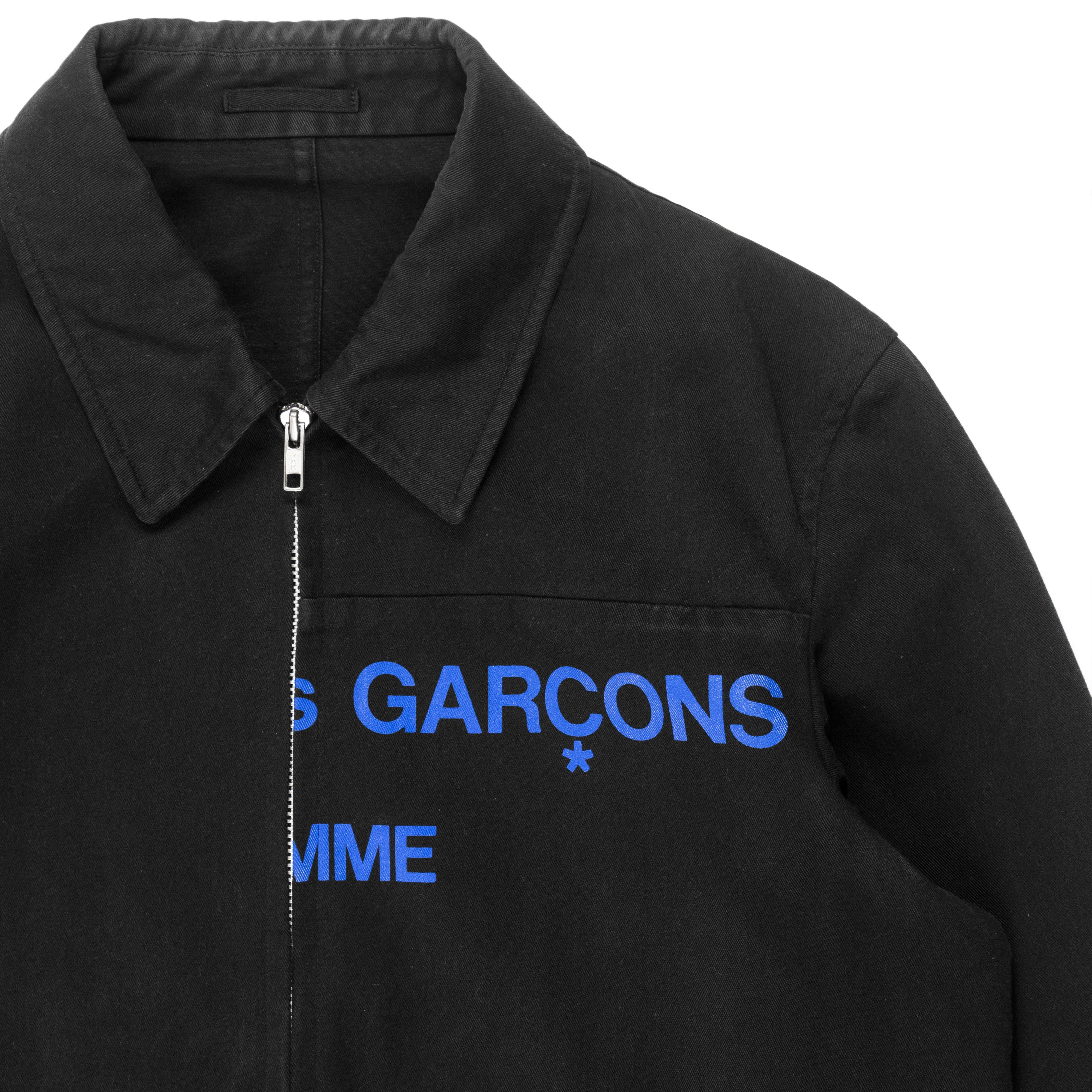 comme des garcons split logo