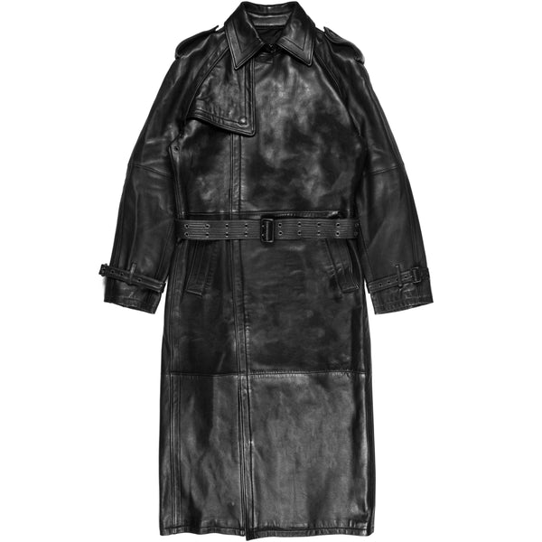 Jean Paul Gaultier Runway Leather Trench Coat – SILVER LEAGUE