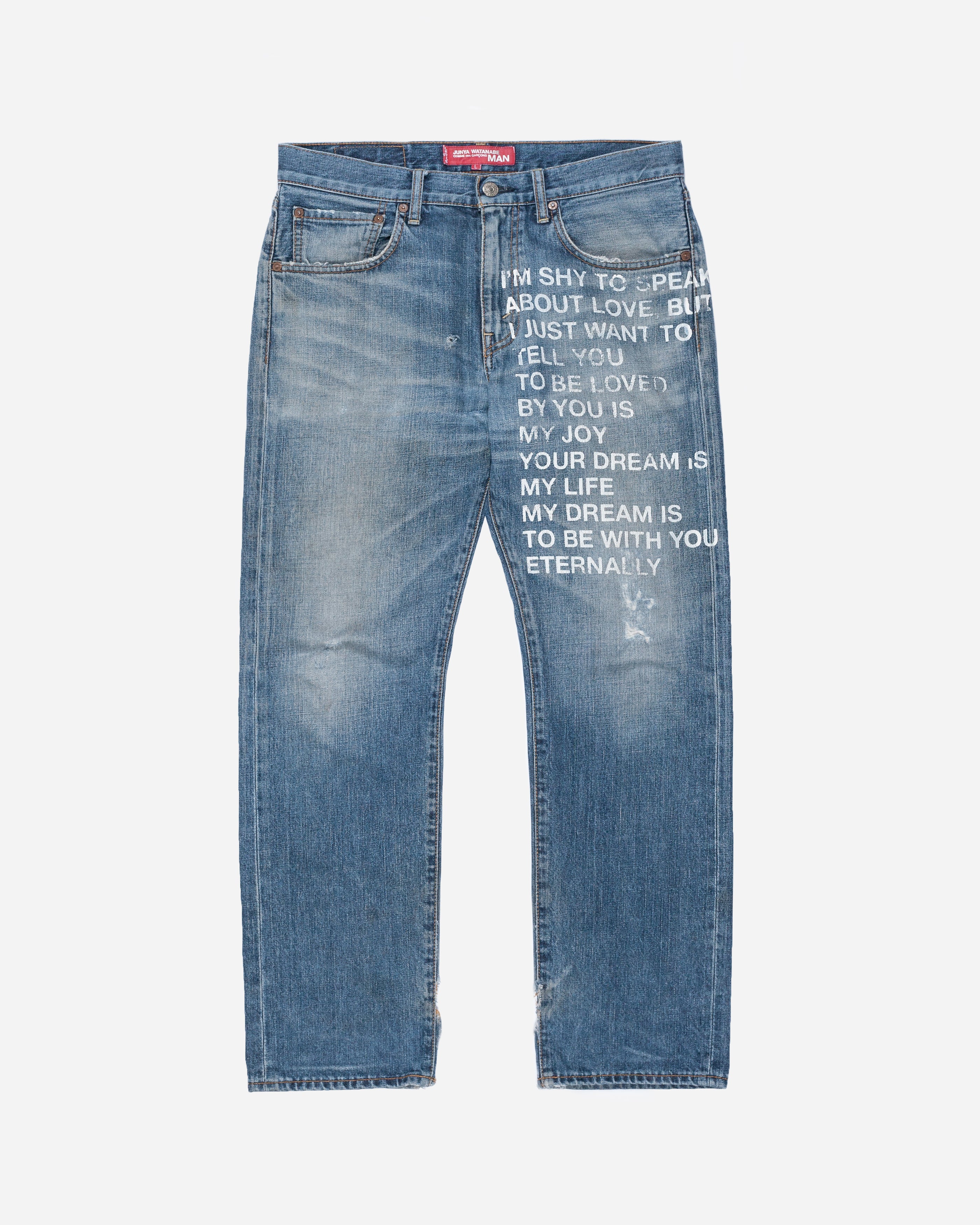 Junya Watanabe x Levi's Poem Jeans - SS02 - SILVER LEAGUE