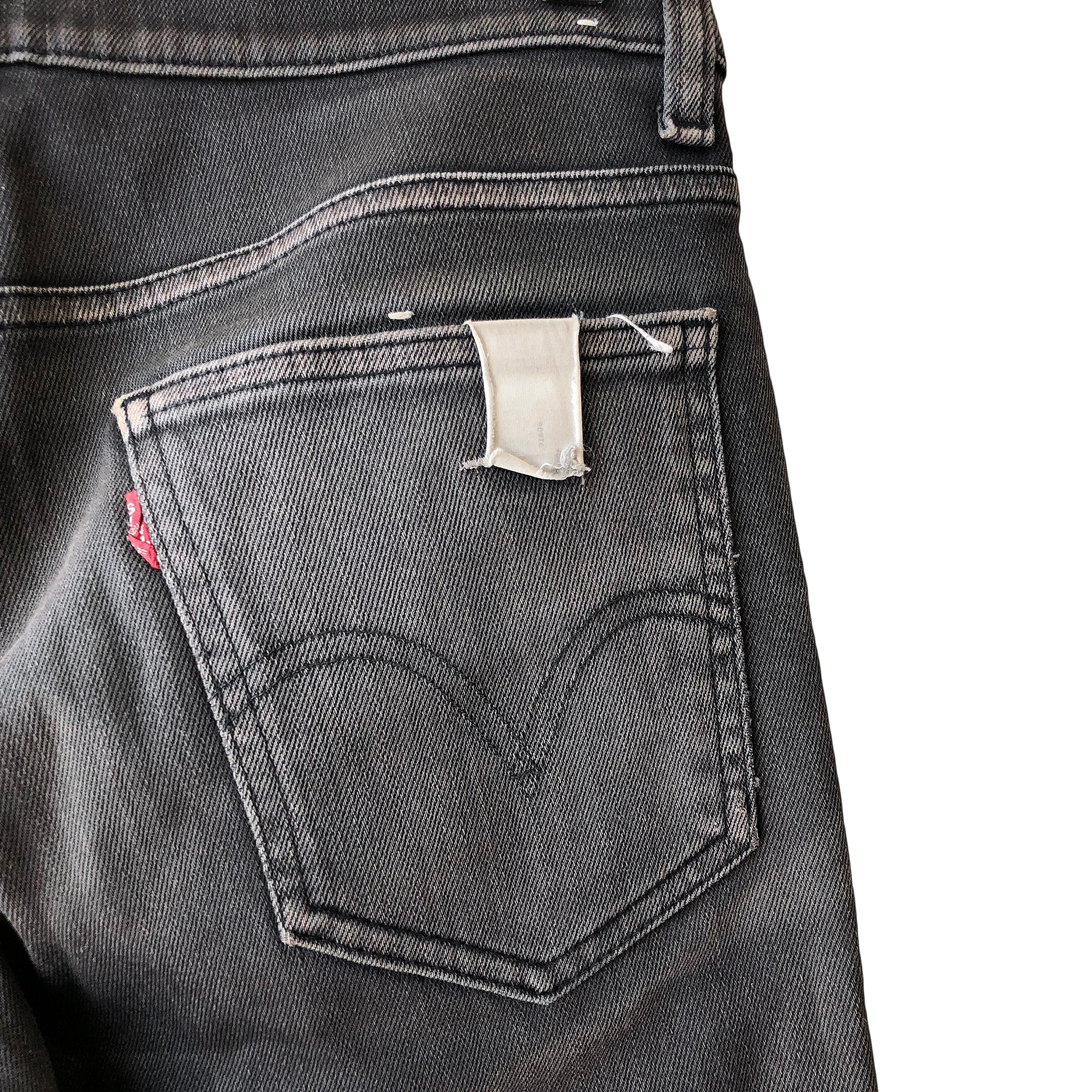 N. Hoolywood x Levi's Charcoal Denim - SILVER LEAGUE