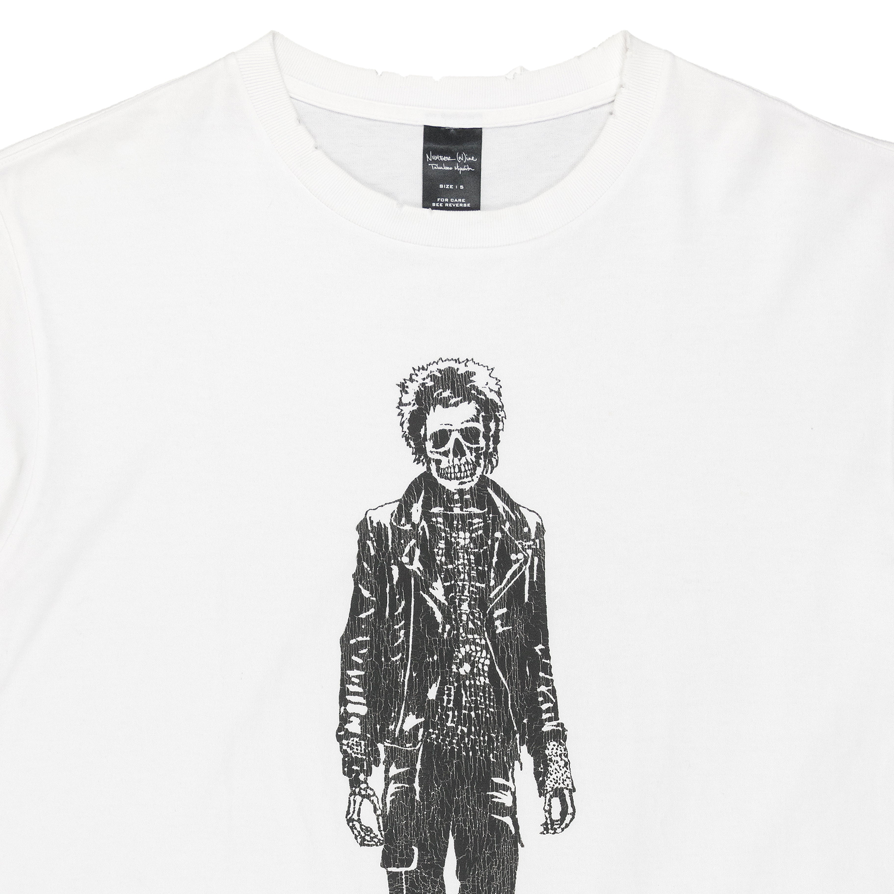 Number (N)ine Skeletal Paul Simonon Tee - SS04 