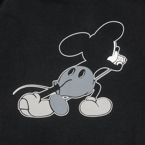 Number (N)ine x Disney Mickey Mouse Hooded Sweatshirt - SS00 – SILVER ...