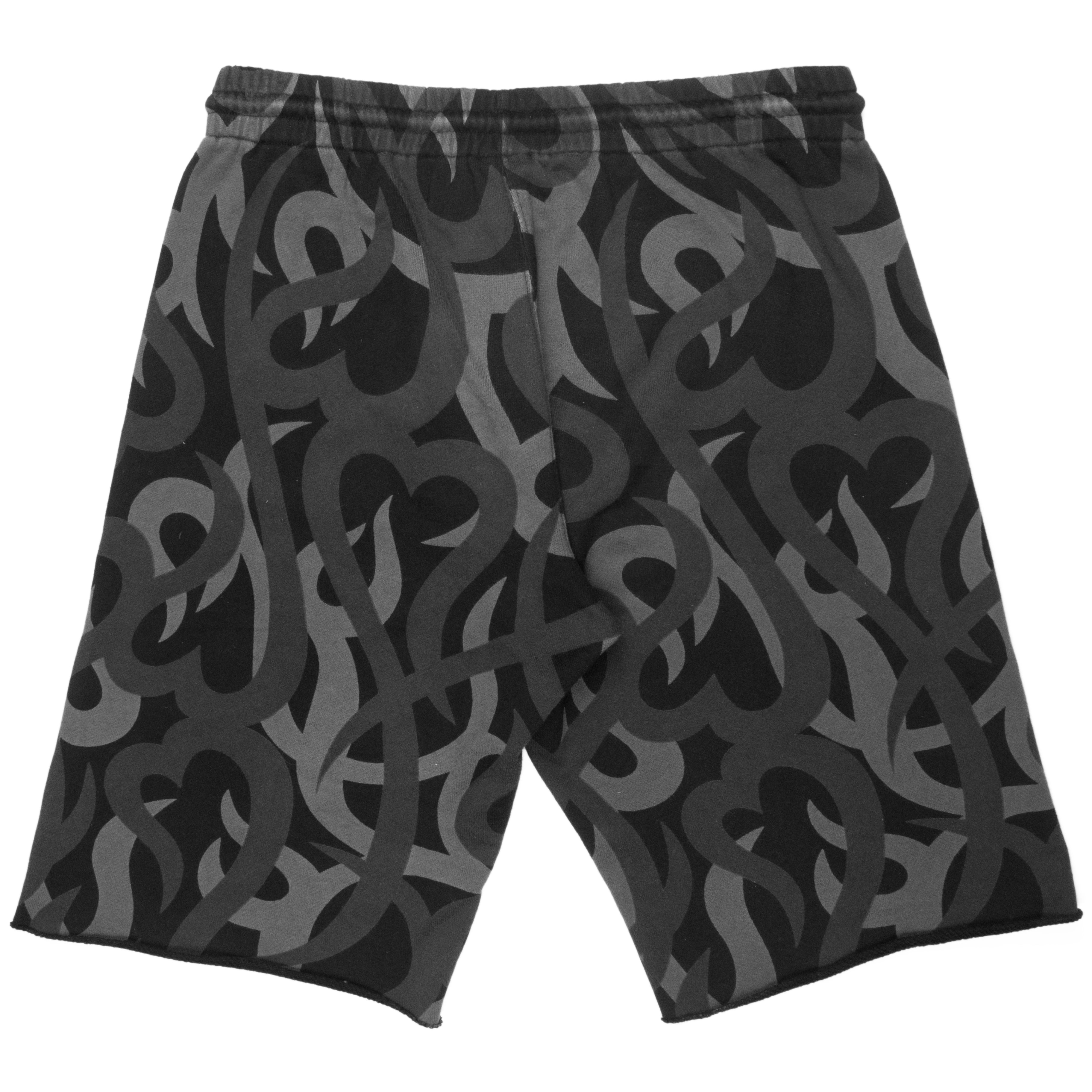 Number (N)ine Tribal Heart Camo Shorts - AW04 