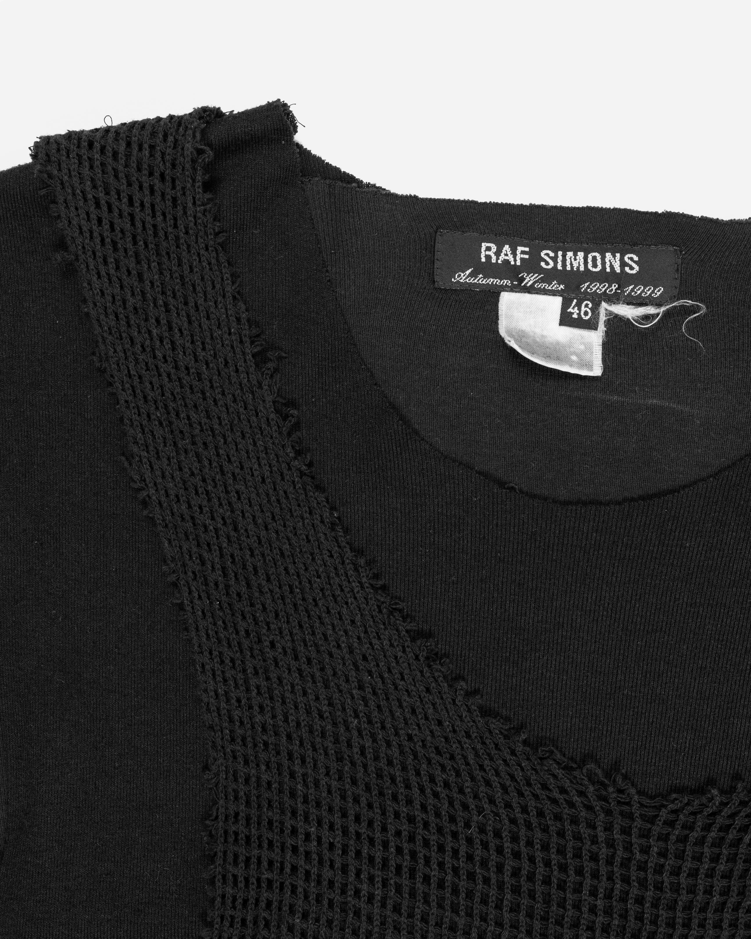 Raf Simons Triple Layered Long-Sleeve Top - AW98 “Radioactivity ...