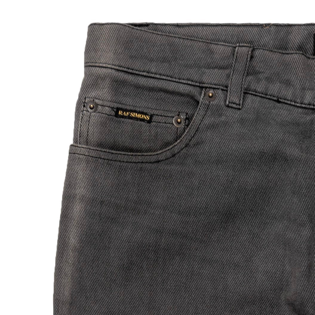 BlackDenimRAF SIMONS 03-04 A/W Black Denim