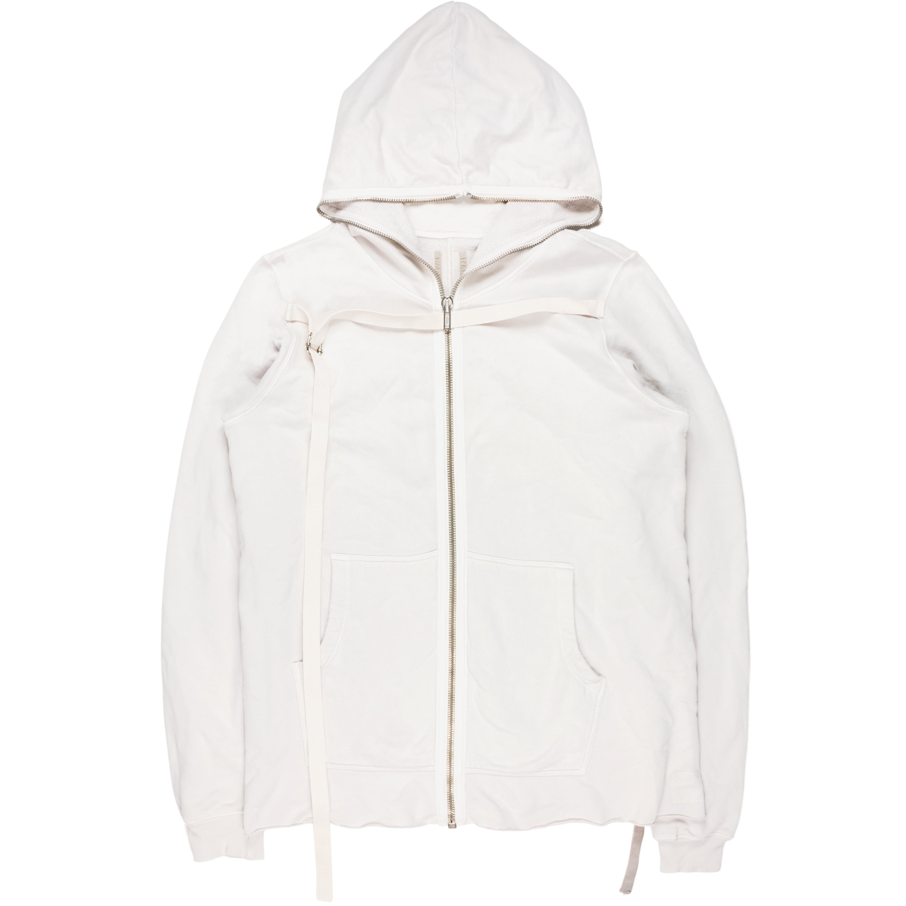 Rick Owens DRKSHDW Bondage Gimp Hoodie - SILVER LEAGUE