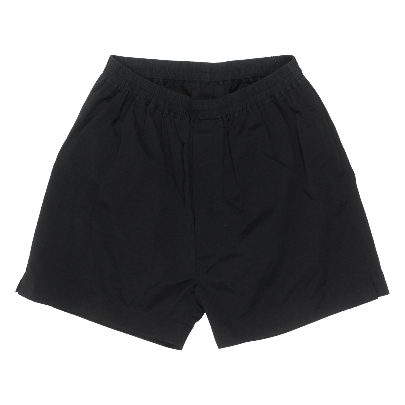 Rick Owens Black Nylon Shorts - SS14 