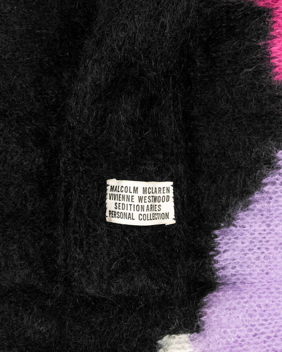 Seditionaries Punk Mohair Sweater - 1976 - SILVER LEAGUE
