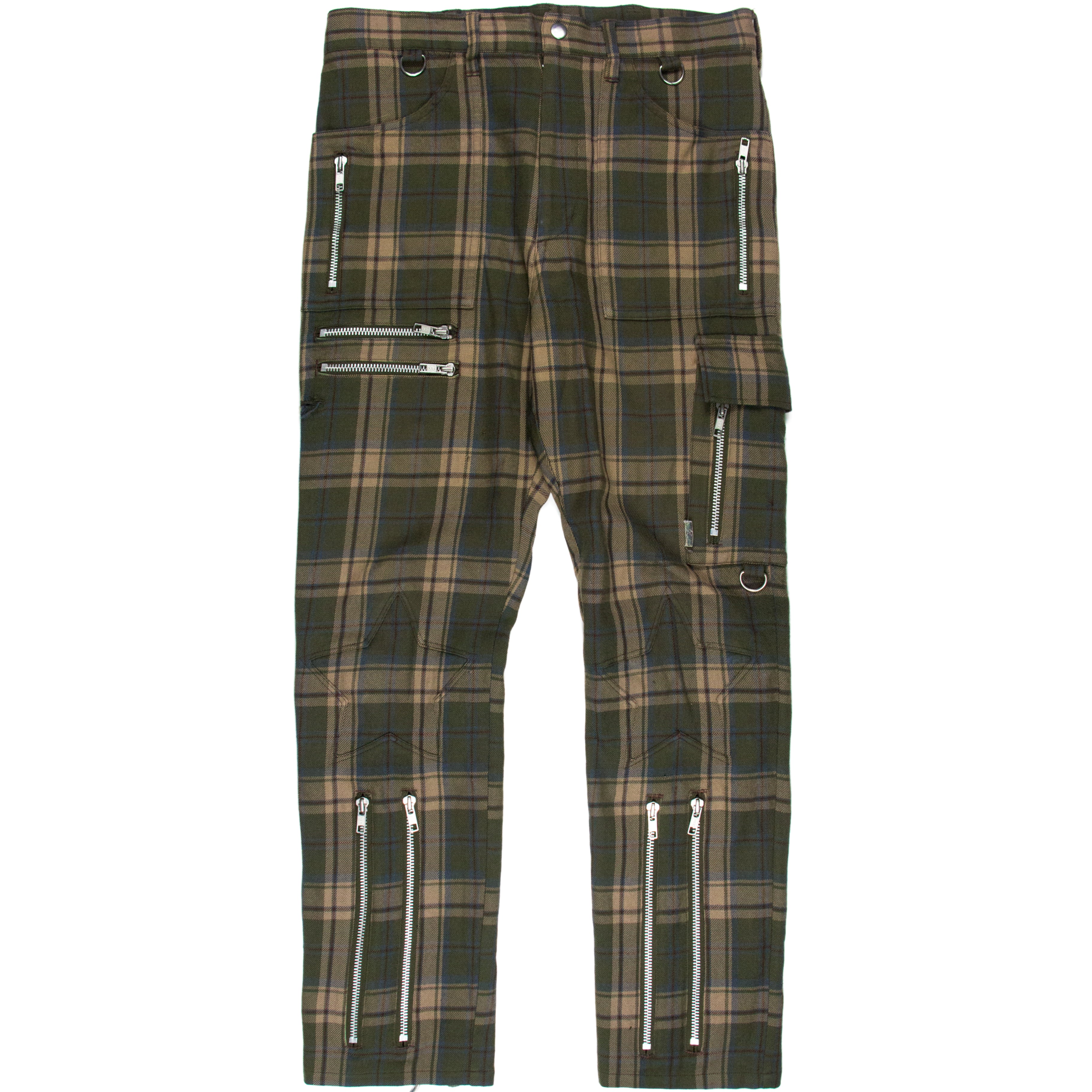 UNDERCOVER CHECK BONDAGE PANTS | labiela.com