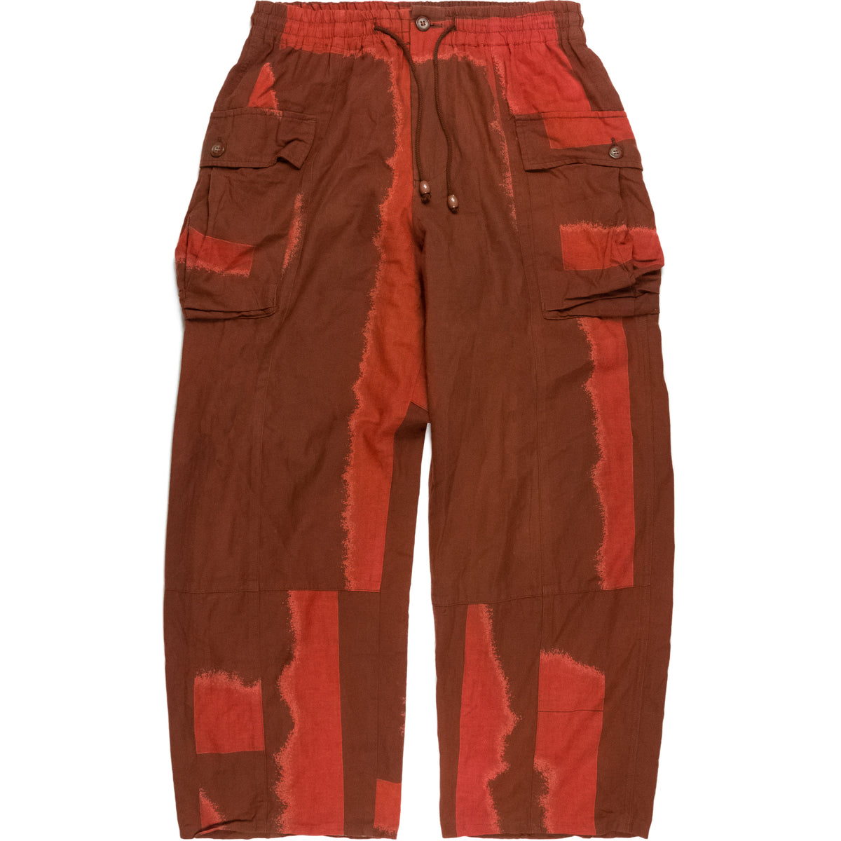 Yoshiyuki Konishi Rust Vomit Cargo Trousers – SILVER LEAGUE