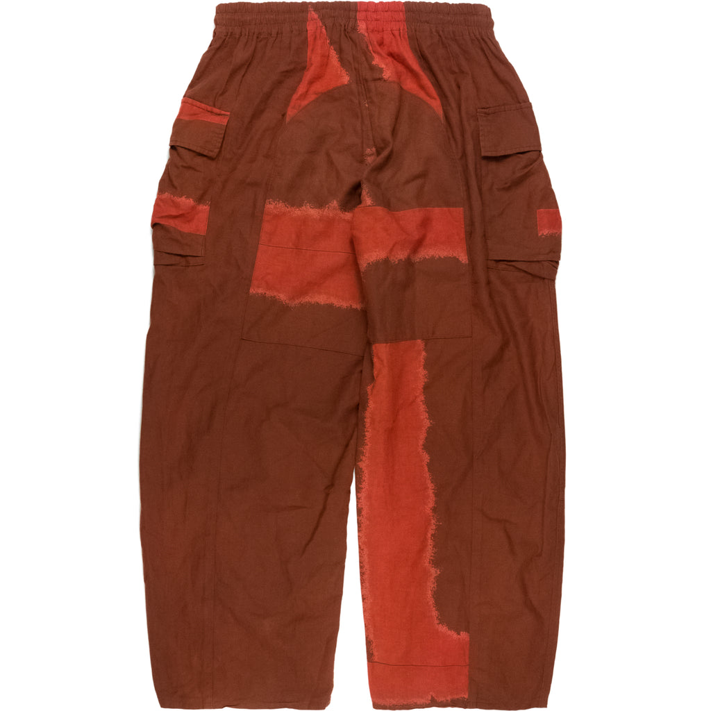 Yoshiyuki Konishi Rust Vomit Cargo Trousers – SILVER LEAGUE