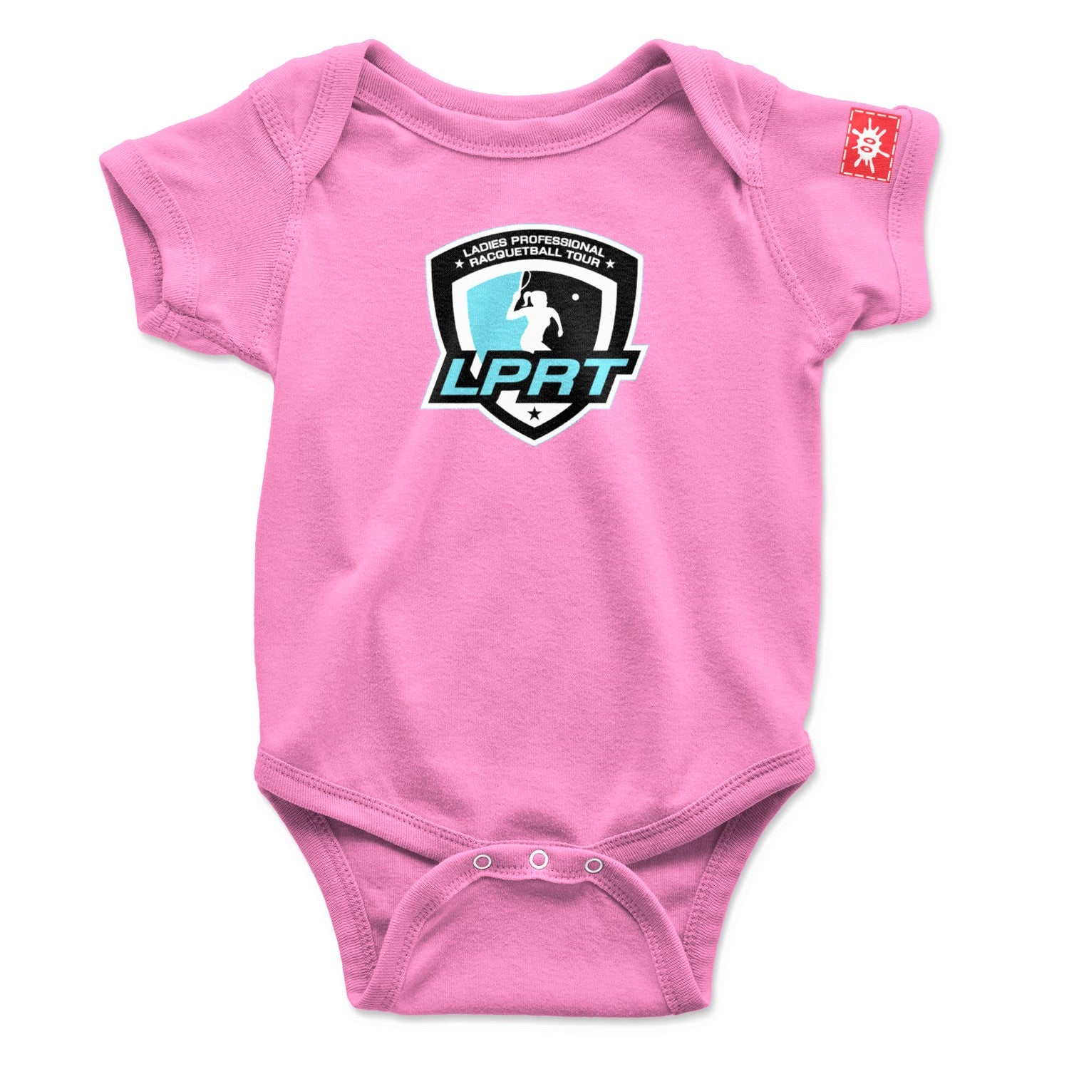 Infant White Tampa Bay Lightning Personalized Bodysuit