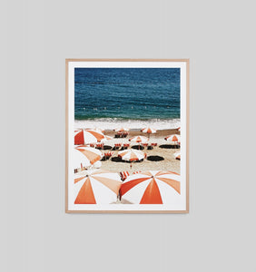 Middle Of Nowhere - Amalfi Sun Framed Print – Koru Furniture & Homewares