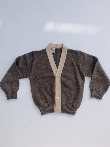 Grandpa Cardigan, size 4