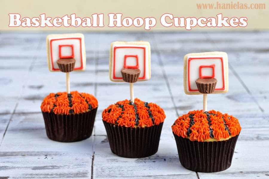 basketball cupcakes
