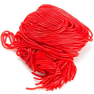  Red Licorice Laces - 15lb 