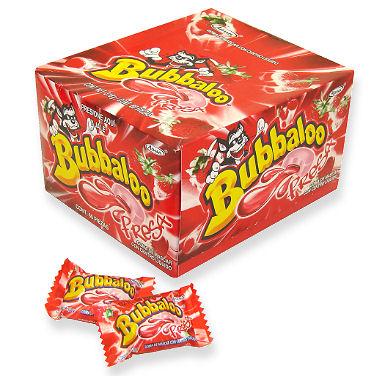  Strawberry Bubbaloo Bubble Gum - 60ct Box 