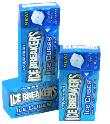  Ice Breakers Ice Cubes Gum - Peppermint 8ct 