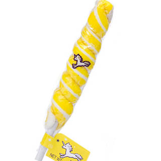  Yellow & White Unicorn Pops - 24ct 