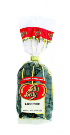  Jelly Belly Jelly Beans - Licorice - 7.5 oz bag 12 count 