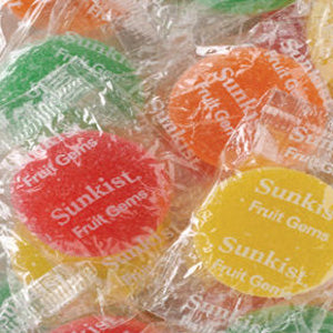 sunkist individually wrapped fruit gems