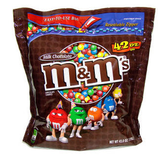 M&M's - Milk Chocolate 38oz Bag – CandyDirect.com