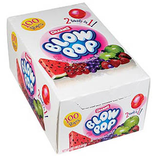  Blow Pops Assorted - 100ct Box 