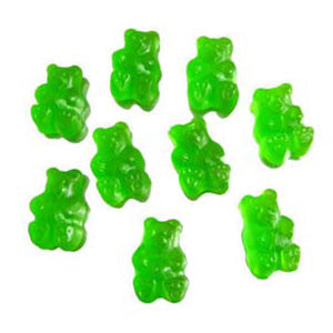  Green Apple Gummi Bears - 5lb 