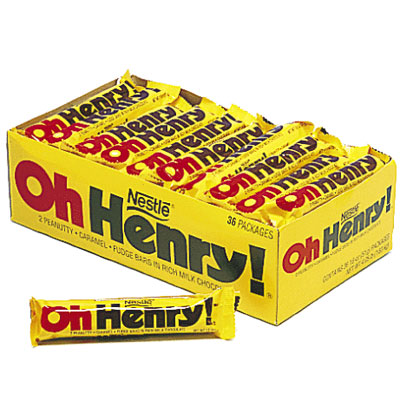  Oh Henry Bars - 36ct 