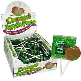  Caramel Apple Pops - 48ct Display 