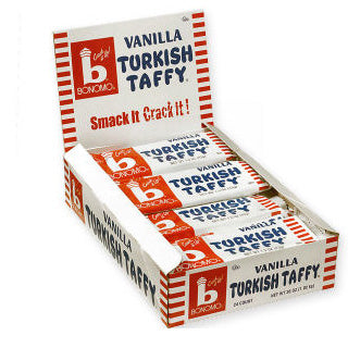  Vanilla Turkish Taffy by Bonomo - 24ct 