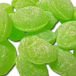  Green Apple Hard Candy Drops - Sanded 10lb 