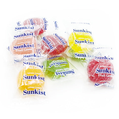  Sunkist Fruit Gems - 10lb Wrapped 