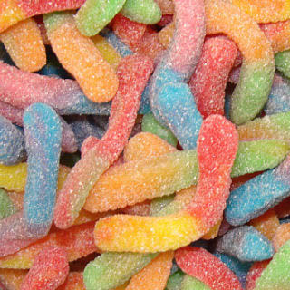  Gummi Sour Brite Crawlers - Small Size 5lb 