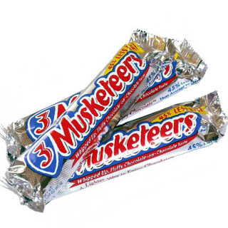 original 3 musketeers candy bar