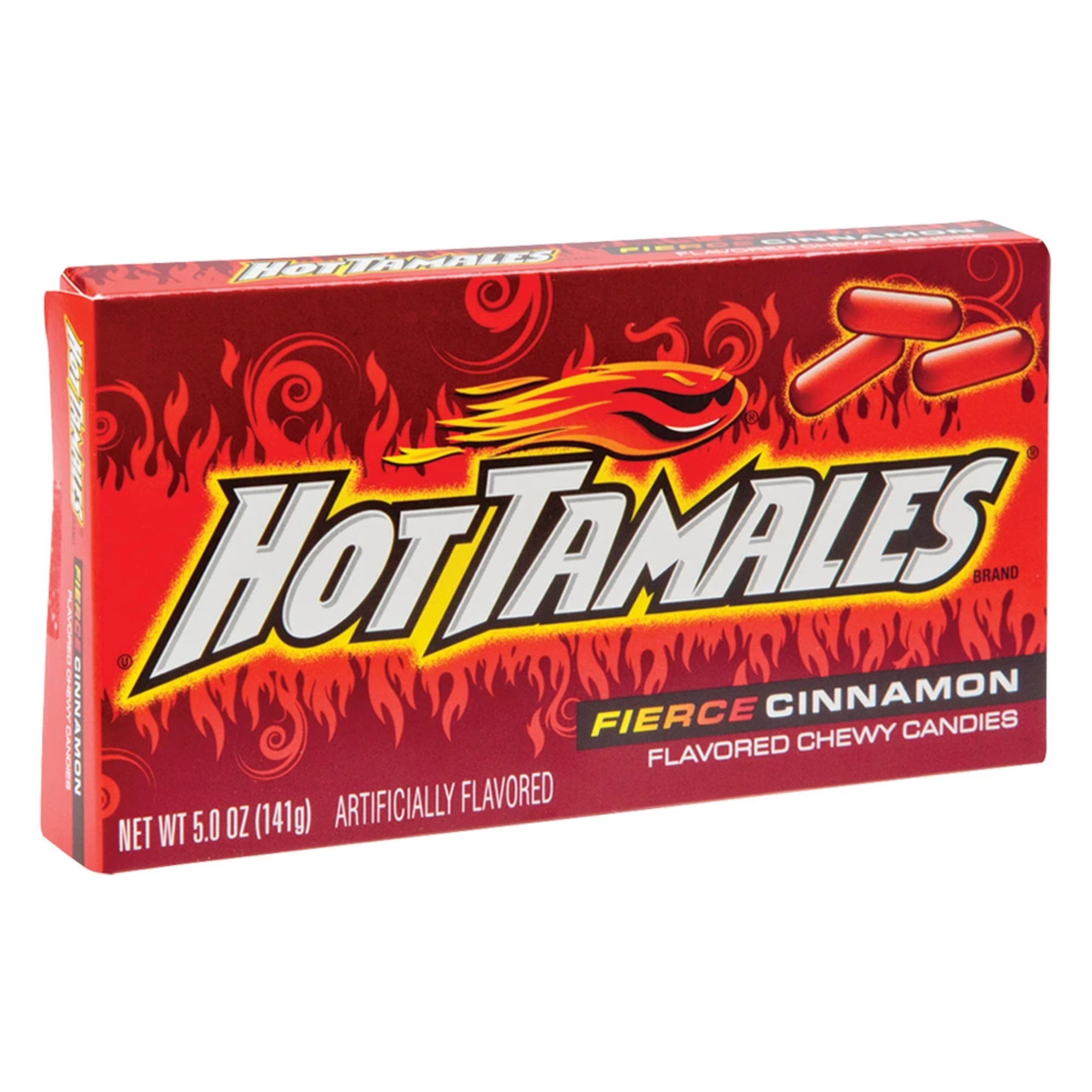  Hot Tamales Movie-Size 5oz Boxes Fierce Cinnamon - 12ct 