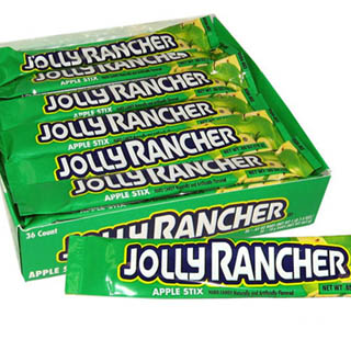  Apple Jolly Rancher Sticks - 36ct 