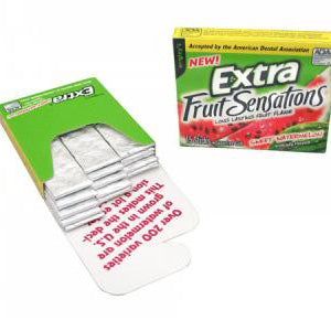  Wrigley's Extra Sweet Watermelon - 15-Stick Slim Packs 10ct 