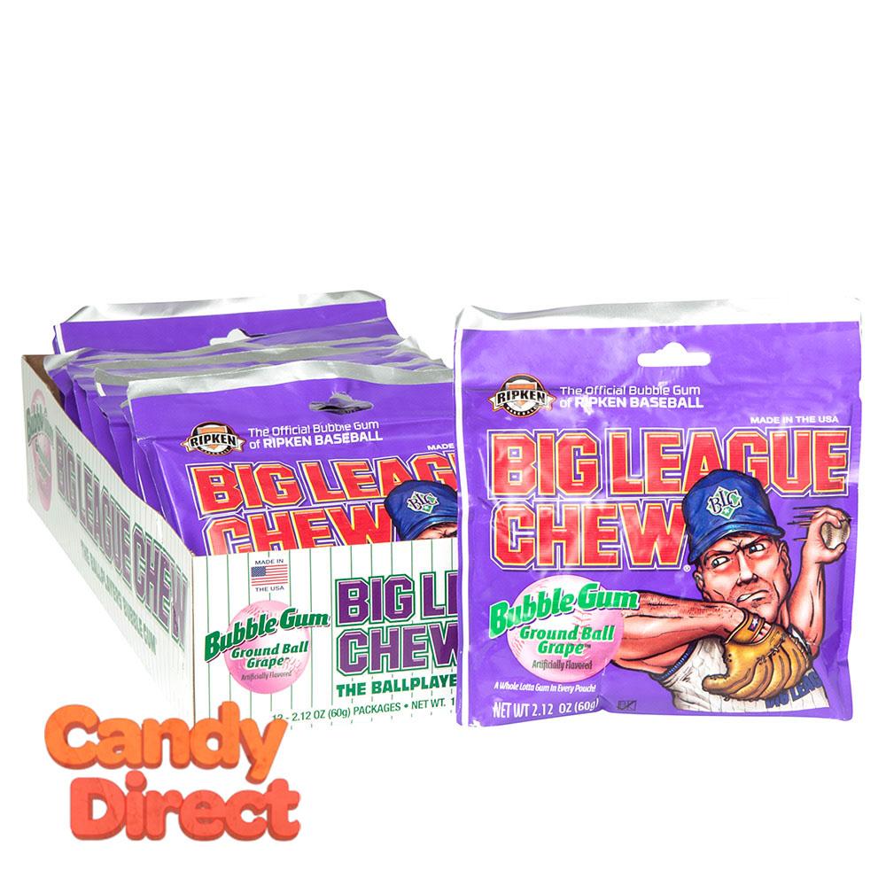  Grape Big League Chew - 12ct 