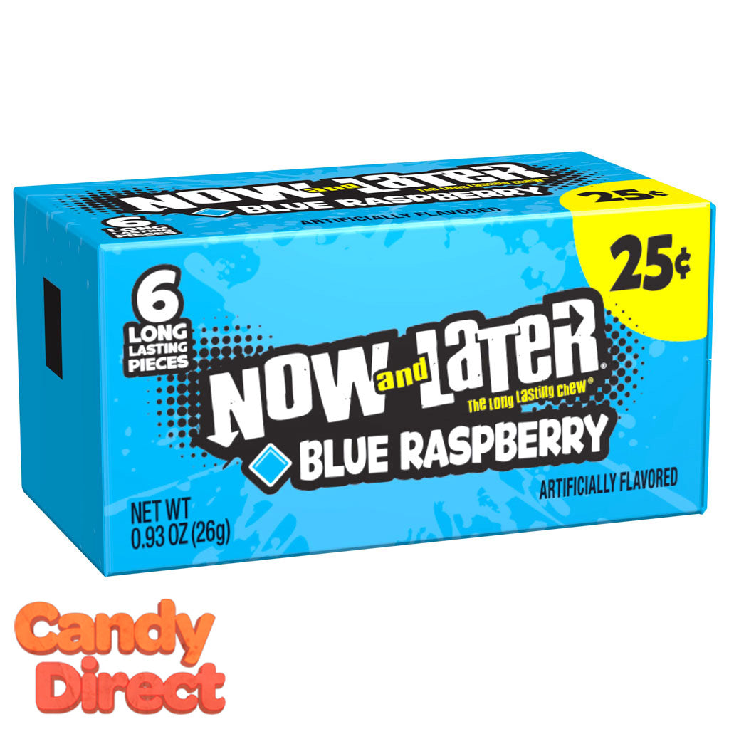  Blue Raspberry Now & Laters - 24ct 