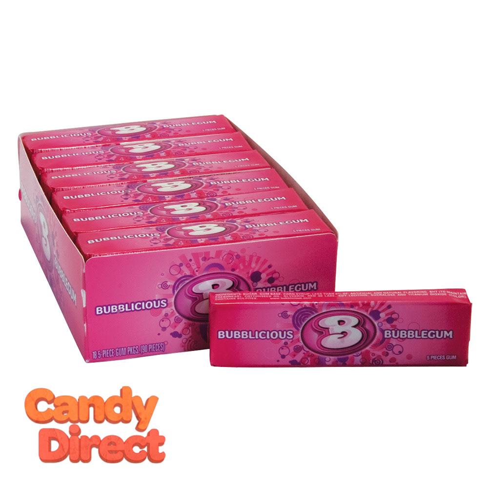  Bubble Gum Bubblicious - Small 18ct 