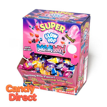  Bursting Berry Super Blow Pops - 100ct 